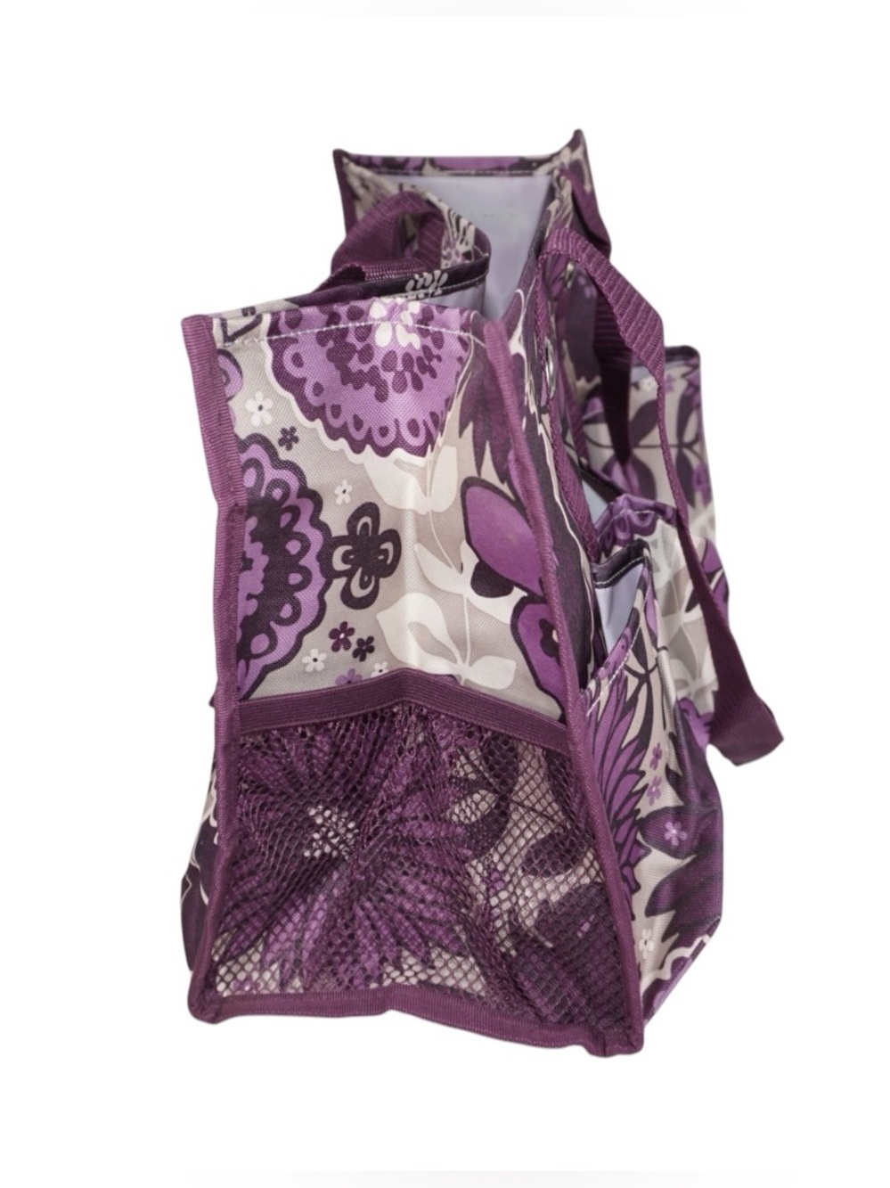 Thirty-one BOGO FREE SALE Purple Plum Awesome Medium Utility Tote - Picture 7 of 7